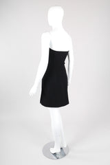 Recess Los Angeles Vintage Plein Sud 90s Minimal Strapless Minidress