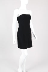 Recess Los Angeles Vintage Plein Sud 90s Minimal Strapless Minidress