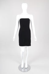Recess Los Angeles Vintage Plein Sud 90s Minimal Strapless Minidress