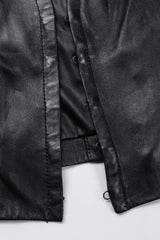 Recess Los Angeles Vintage Plein Sud Leather Choker Neck Strap Vest