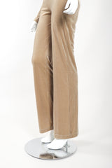 Recess Designer Consignment Vintage Plein Sud Stretch Velour Catsuit Jumpsuit Los Angeles Resale