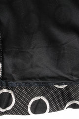 Vintage Posh by Jay Anderson Metallic Polka Dot Jumpsuit hem/lining @ Recess LA