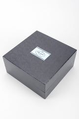 Recess Los Angeles Vintage Prada Saffiano Leather Hibiscus Headband