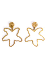 Vintage Premier Etage Starfish Hoop Earrings at Recess Los Angeles