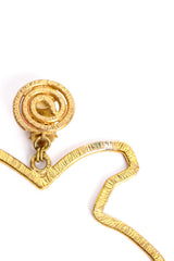 Vintage Premier Etage Starfish Hoop Earrings finish wear at Recess Los Angeles