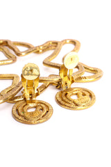 Vintage Premier Etage Starfish Hoop Earrings clip back at Recess Los Angeles