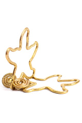 Vintage Premier Etage Starfish Hoop Earrings at Recess Los Angeles