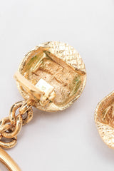 Recess Los Angeles Vintage Prince Kamy Yar Brushed Saturn Hoop Earrings