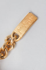 Recess Vintage Prince Kamy Yar 5-Strand Faux Pearl Necklace Signature Charm