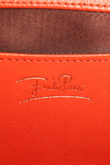 Vintage Pucci Mini Velvet Bag Set Signature stamp At Recess Los Angeles