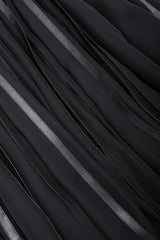 Recess Los Angeles Vintage Ralph Lauren Collection A/W 2013 Runway Pleated Leather Strip Gown