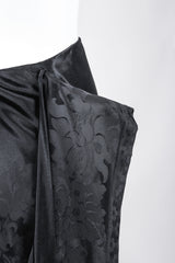 Recess Los Angeles Vintage Ralph Lauren Silk Piano Shawl Fringe Wrap Skirt