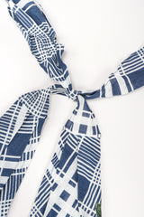 Recess Los Angeles Designer Consignment Vintage Rena Lange Four-Piece Floral Plaid Phumzile Mlambo-Ngcuka Portrait Ensemble