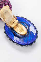 Recess Los Angeles Vintage Richard Kerr Crystal Jelly Bean Egg Drop Earrings