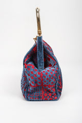 Recess Los Angeles Vintage Roberta di Camerino Patterned Velvet Bagonghi Bag
