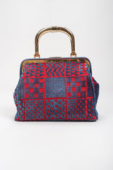 Recess Los Angeles Vintage Roberta di Camerino Patterned Velvet Bagonghi Bag
