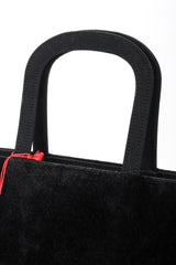Recess Los Angeles Vintage Roberta Di Camerino Mini Velvet Tote Bag