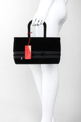 Recess Los Angeles Vintage Roberta Di Camerino Mini Velvet Tote Bag