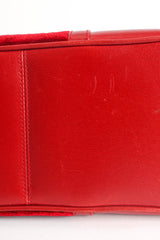 Vintage Roberta Di Camerino Mini Caravel Leather Frame Bag base scuff @ Recess Los Angeles