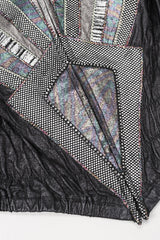Recess Los Angeles Vintage Roberto Cavalli Leather Ziggy Stardust Lightening Jacket
