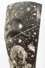 Recess Los Angeles Vintage Roberto Cavalli Celestial Constellation Point Stiletto Boots