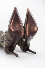 Recess Los Angeles Vintage Roberto Cavalli Celestial Constellation Point Stiletto Boots