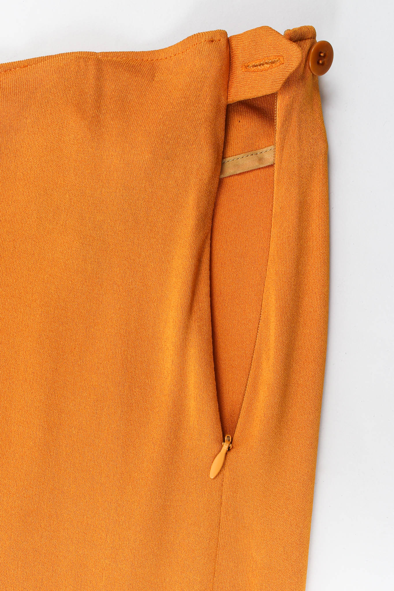 Vintage Romeo Gigli Sleek Bodycon Slit Skirt button/invisible zipper  @ Recess Los Angeles