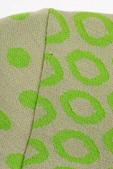 Vintage Rudy Gernreich Mixed Circle Dot Knit Dress moth holes @ Recess LA