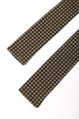 Recess Los Angeles Vintage Collectable Rudi Gernreich Gold Metallic Lamé Pieced Knit Skirt