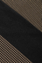 Recess Los Angeles Vintage Collectable Rudi Gernreich Gold Metallic Lamé Pieced Knit Skirt