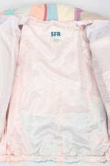 Recess Los Angeles Vintage SFR Santa Fe ReCreations Suede Fleece Pastel Fringe Southwest Jacket