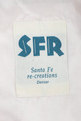 Recess Los Angeles Vintage SFR Santa Fe ReCreations Suede Fleece Pastel Fringe Southwest Jacket