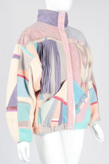 Recess Los Angeles Vintage SFR Santa Fe ReCreations Suede Fleece Pastel Fringe Southwest Jacket