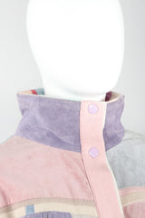 Recess Los Angeles Vintage SFR Santa Fe ReCreations Suede Fleece Pastel Fringe Southwest Jacket