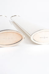 Vintage Sabattini Sculptural Silver Candle Holders (Set of 6) signed base @ Recess LA