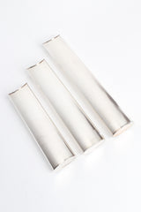 Vintage Sabattini Sculptural Silver Candle Holders (Set of 6) 3 pieces @ Recess LA