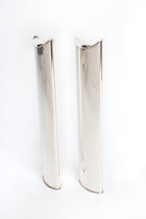 Vintage Sabattini Sculptural Silver Candle Holders (Set of 6) 2 short pieces side @ Recess LA