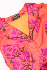 Recess Los Angeles Designer Consignment Vintage Sabina Indian Sleeveless Silk Shirtwaist Dress