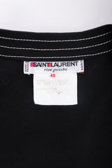 Recess Los Angeles Yves Saint Laurent YLS Topstitched Swing Coat