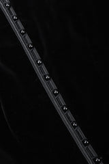 Recess Los Angeles Vintage Yves Saint Laurent YSL Victorian Velvet Ruffle Jacket