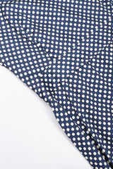 Recess Los Angeles Vintage YSL Yves Saint Laurent Ruffled Prairie Dot Dress