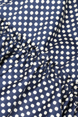 Recess Los Angeles Vintage YSL Yves Saint Laurent Ruffled Prairie Dot Dress