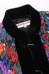 Recess Los Angeles Vintage YSL Yves Saint Laurent Quilted Rainbow Splatter Print Jacket