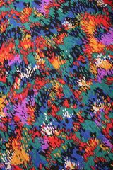 Recess Los Angeles Vintage YSL Yves Saint Laurent Quilted Rainbow Splatter Print Jacket