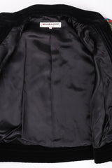 Recess Los Angeles Vintage YSL Yves Saint Laurent Quilted Rainbow Splatter Print Jacket