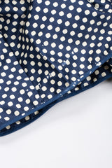 Recess Los Angeles Vintage YSL Yves Saint Laurent Ruffled Prairie Dot Dress