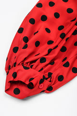 Recess Los Angeles Vintage YSL Yves Saint Laurent Sweetheart Polka Dot Dress Minnie Mouse