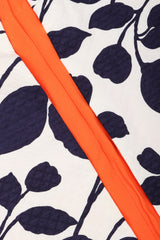 Recess Los Angeles Vintage Saks Fifth Ave Quilted Leaf Duster & Palazzo Pant Set