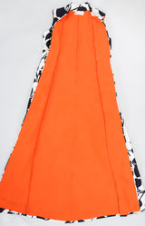 Recess Los Angeles Vintage Saks Fifth Ave Quilted Leaf Duster & Palazzo Pant Set