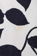 Recess Los Angeles Vintage Saks Fifth Ave Quilted Leaf Duster & Palazzo Pant Set